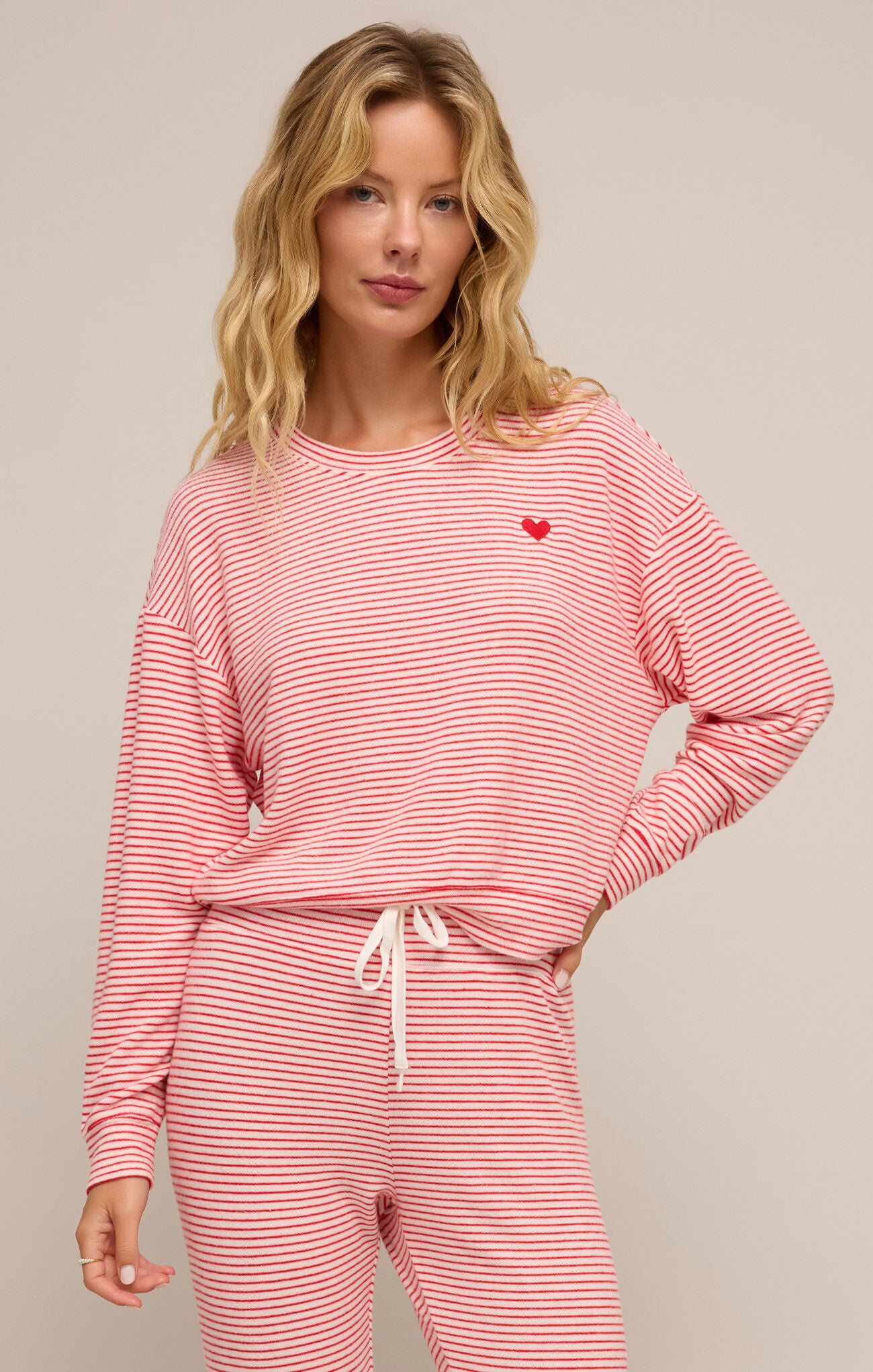 Bisous Stripe Top